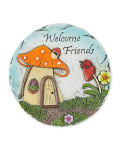 WELCOME FRIENDS STEPPING STONE